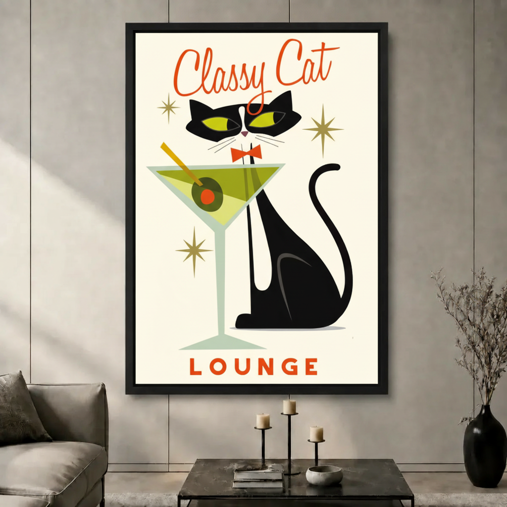 图1 - Classy Cat Lounge