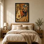 Retro Halloween Kids Trick-or-Treat Street Canvas