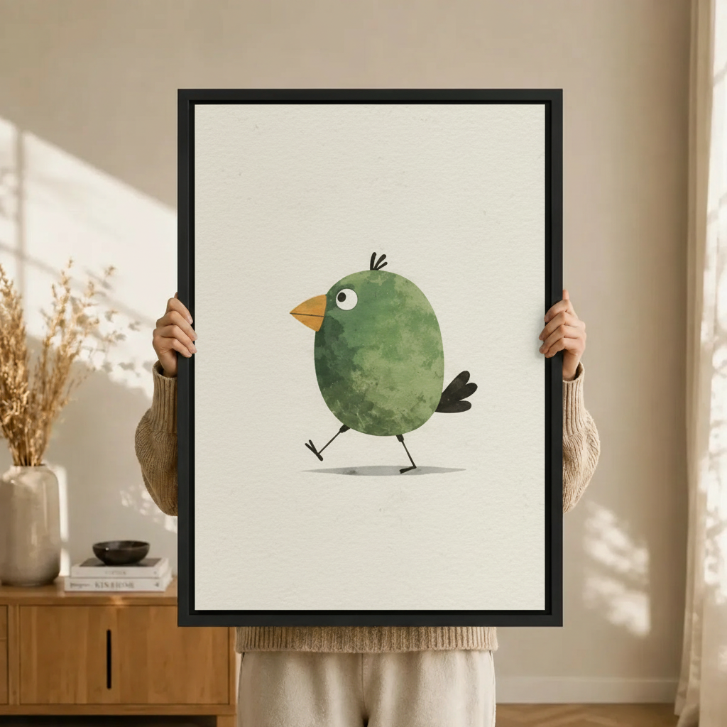 图3 - 绿色小鸟