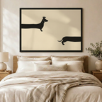 Dachshund Minimalist - Bedroom