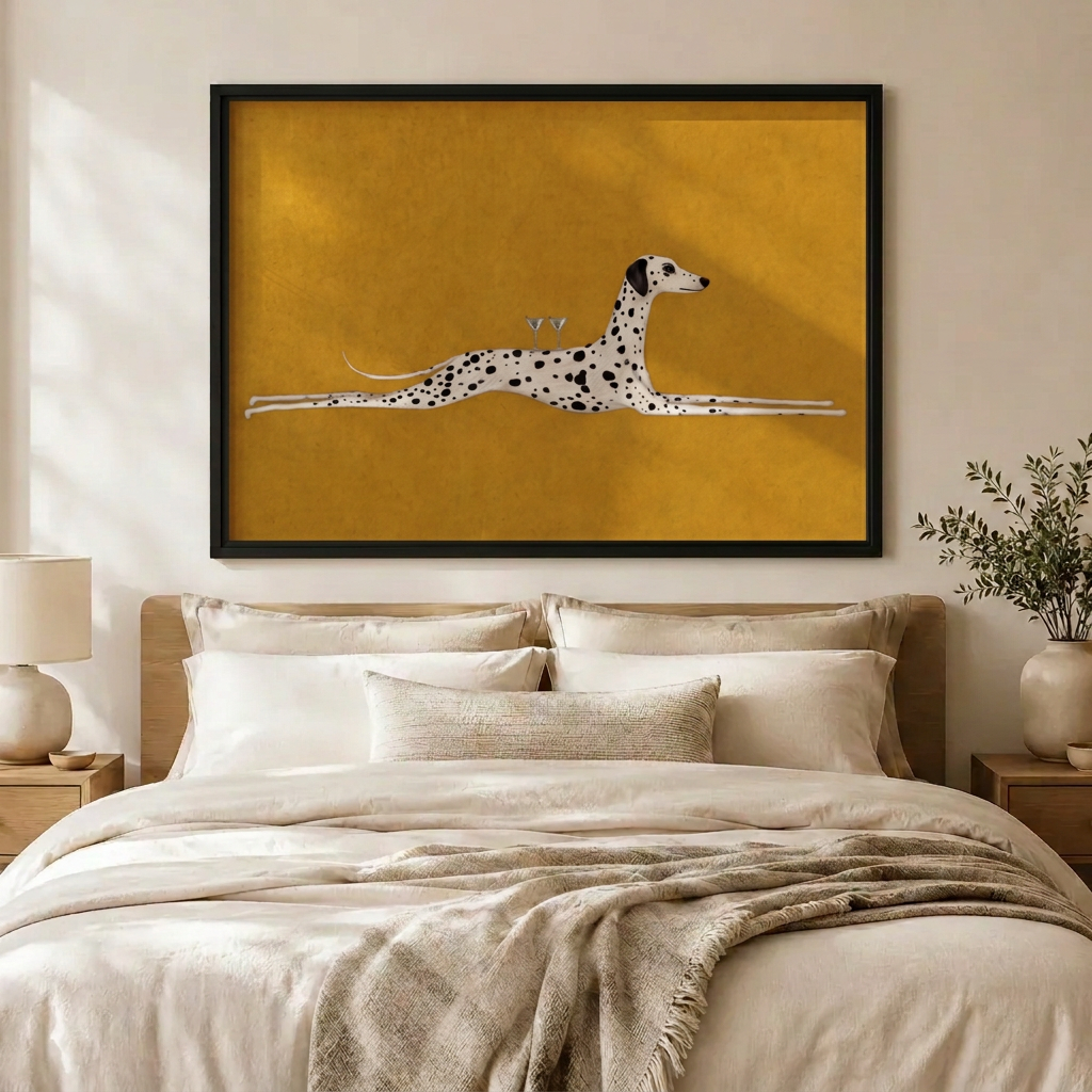 Dalmatian Martini - Bedroom