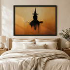 Witch Silhouette - Bedroom
